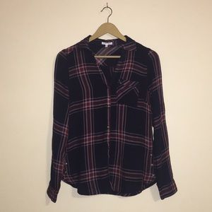 Maurice’s striped button up blouse
